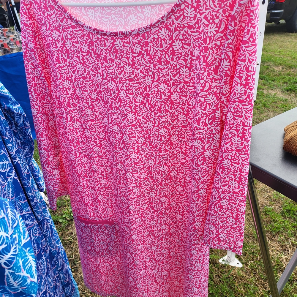 Cabana Life Pink Floral Midi Dress